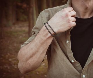 🌳 Dreifache Freude zum Vorteilspreis! Holzarmbänder mit einer persönlichen Morsecode-Botschaft jetzt im Aktionsangebot 2+1...